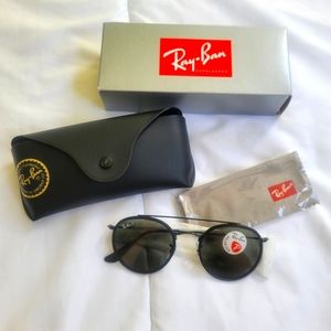 Ray-Ban Round Double Bridge Sunglasses